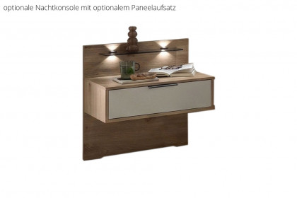 Villach von Wiemann - Doppelbett Nordic-Eiche mit Polsterkopfteil