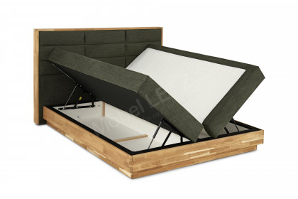 Incana II von COTTA - Boxspringbett 180 x 200 cm hunter mit Bettkasten