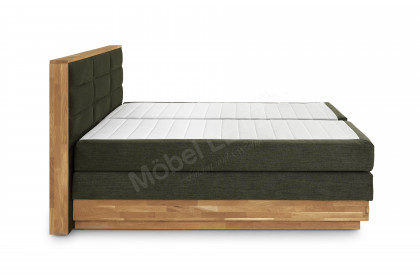 Incana II von COTTA - Boxspringbett 180 x 200 cm hunter mit Bettkasten