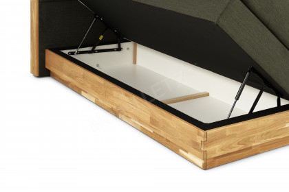 Incana II von COTTA - Boxspringbett 180 x 200 cm hunter mit Bettkasten