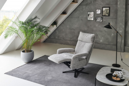 Connection 3 Lazyline von Polsteria - TV-Sessel grey