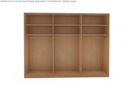 Incasa Onema von Decker - Drehtürenschrank mit Glasakzenten in Anthrazit