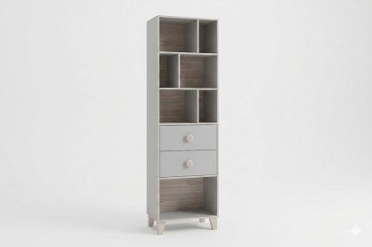 Fien von POL Power - Standregal mit 2 Schubladen & 7 offenen Fächern