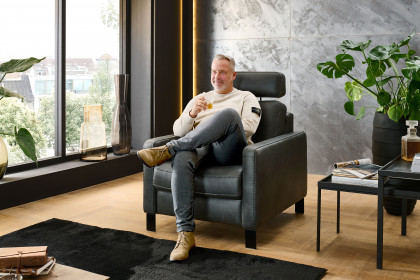 HU-SC17009 von Hukla - Lederduo anthrazit