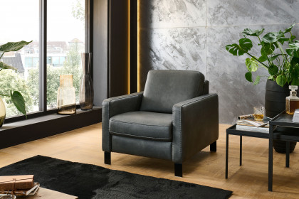 HU-SC17009 von Hukla - Lederduo anthrazit