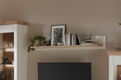 Nizza von IDEAL Möbel - Wandboard Pino Aurelio/ Eiche Artisan