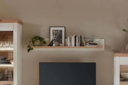 Nizza von IDEAL Möbel - Wandboard Pino Aurelio/ Eiche Artisan