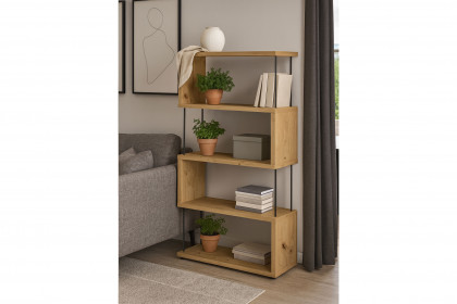 Sticks-Living von Mäusbacher - Bücherregal 5-66 in Asteiche