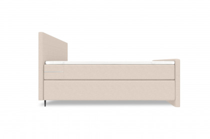BX-LE-02 von SW KOLLEKTION - Boxspringbett beige
