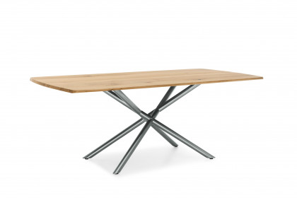 Helmond von Musterring - Esstisch mit Tischplatte aus Asteiche Rohholzeffekt