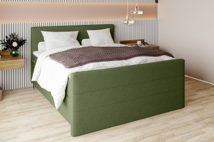 BX-LE-02 von SW KOLLEKTION - Boxspringbett grün