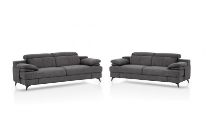 Titus-LE26 von COTTA - Polster-Duo coal