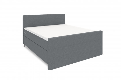 BX-LE-02 von SW KOLLEKTION - Boxspringbett dunkelgrau