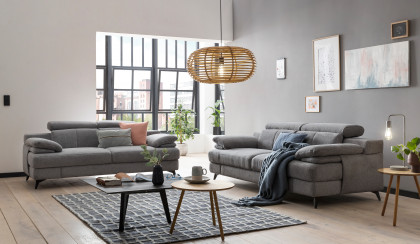 Titus-LE26 von COTTA - Polster-Duo graphite