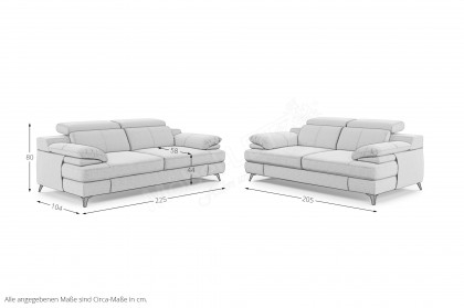 Titus-LE26 von COTTA - Polster-Duo graphite