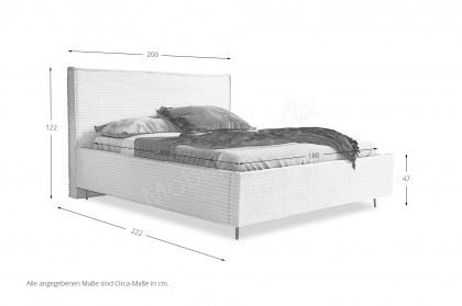 Ole von DONE.® - Polsterbett beige