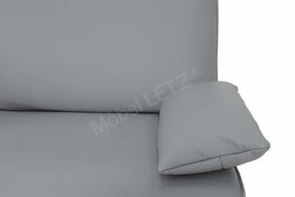 KOINOR Evino - Ledersofa silver