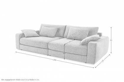 Milano von Job - Big-Sofa beige