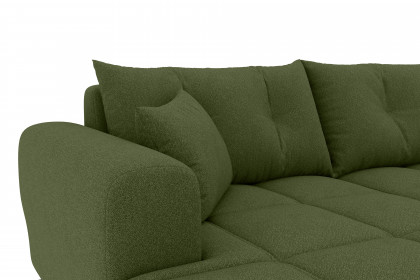 PG-LE-03 von BASTI dein Sofa - Eckcouch links grün
