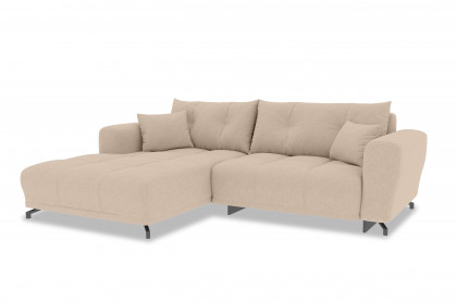 PG-LE-03 von BASTI dein Sofa - Ecksofa links beige