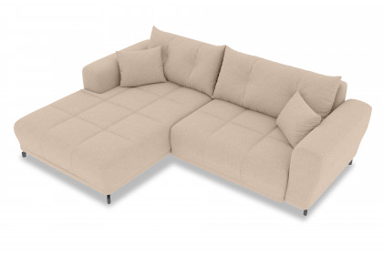 PG-LE-03 von BASTI dein Sofa - Ecksofa links beige