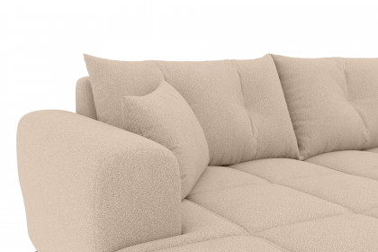 PG-LE-03 von BASTI dein Sofa - Ecksofa links beige