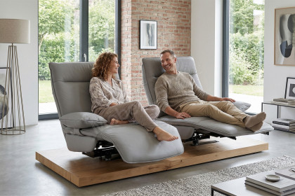 KOINOR Evino - Einzelsofa silver