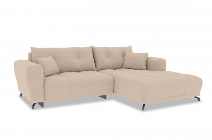 PG-LE-03 von BASTI dein Sofa - Ecksofa rechts beige