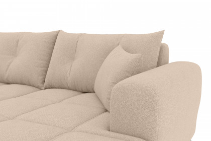 PG-LE-03 von BASTI dein Sofa - Ecksofa rechts beige