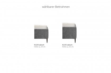 Bari von Musterring - Polsterbett KT 25011 grey