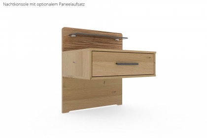 Toben von Wiemann - Schlafzimmer Bianco-Eiche teilmassiv - weiß