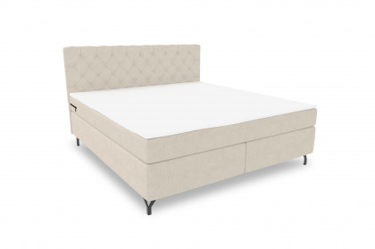 BX-LE-03 von SW KOLLEKTION - Boxspringbett beige