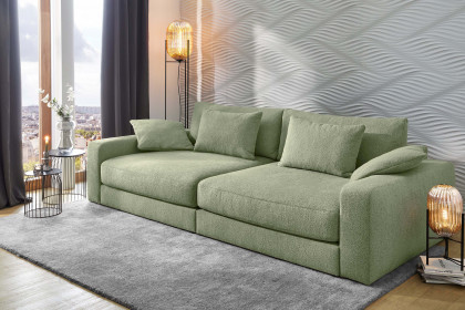 Milano von Job - XXL-Sofa blassgrün