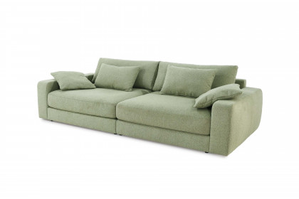 Milano von Job - XXL-Sofa blassgrün