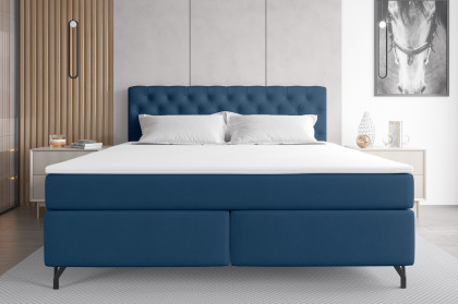 BX-LE-03 von SW KOLLEKTION - Boxspringbett blau