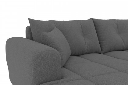 PG-LE-03 von BASTI dein Sofa - Sofa Variante links grau