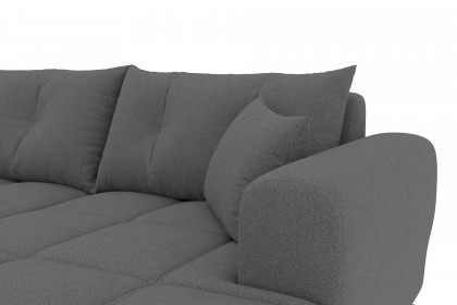 PG-LE-03 von BASTI dein Sofa - Sofa Variante rechts grau
