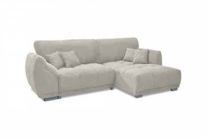 Modell 248 II von Sofa-Team - Eckcouch Ausführung rechts ecru