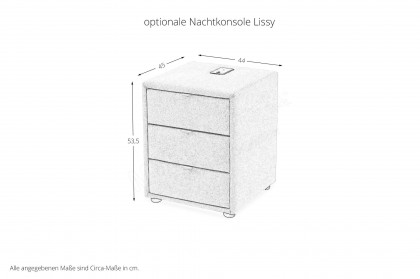 Valentina von Jockenhöfer - Boxspringbett 180 greige