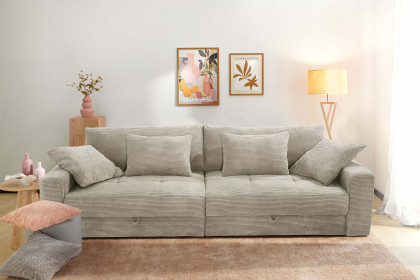 Space von Job - XXL-Sofa light greige