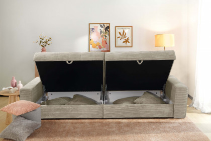 Space von Job - XXL-Sofa light greige