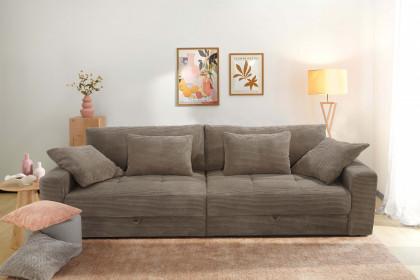 Space von Job - Mega-Sofa taupe