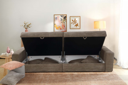 Space von Job - Mega-Sofa taupe
