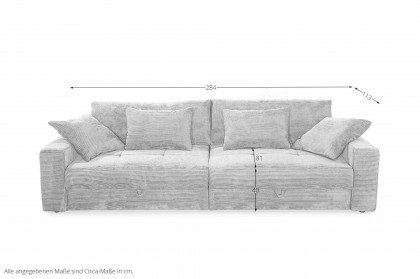 Space von Job - Mega-Sofa taupe