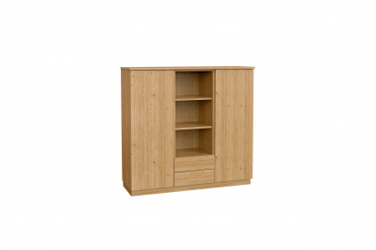 Tessaro-living von Schösswender - Highboard TE 11 Wildeiche/ Samtlack