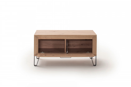 Incata von MCA - Garderobenbank in Balkeneiche & Oxid