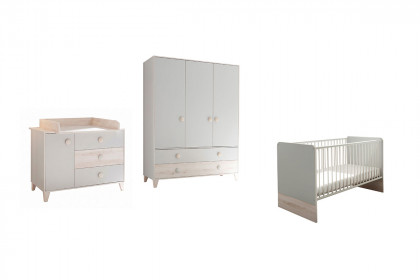 Fien von POL Power - Einrichtung für Babyzimmer ash grey - Absetzung Aurum