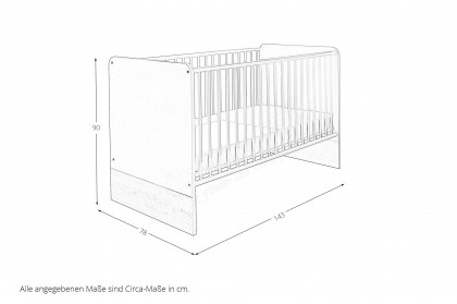 Fien von POL Power - Einrichtung für Babyzimmer ash grey - Absetzung Aurum