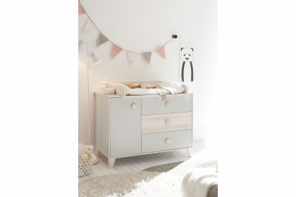 Fien von POL Power - Einrichtung für Babyzimmer ash grey - Absetzung Aurum