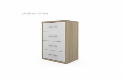 Achat Komfort von Priess - Komfortbett Sonoma Eiche mit Polster